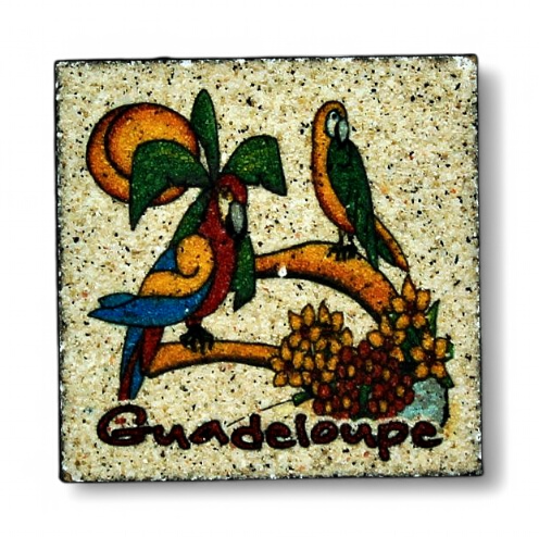 Magnet Sable 2 Perroquets