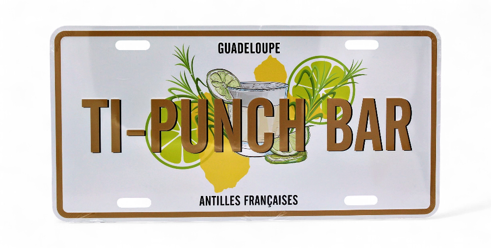 Plaque 15X30 Ti Punch Bar