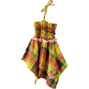 Robe enfant Pop Corn - Madras 2-5 ans Rima