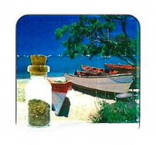 Magnet Epoxy Carré Avec Bouteille Yole MQ