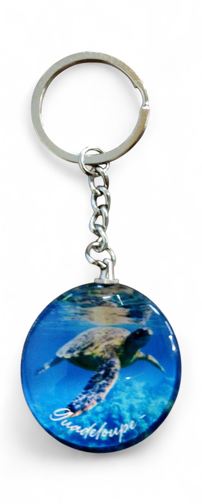 Porte-clé Verre - Tortue de mer