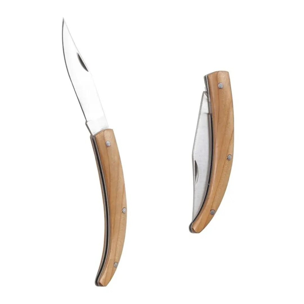 Couteau de poche fin courbé 16cm 