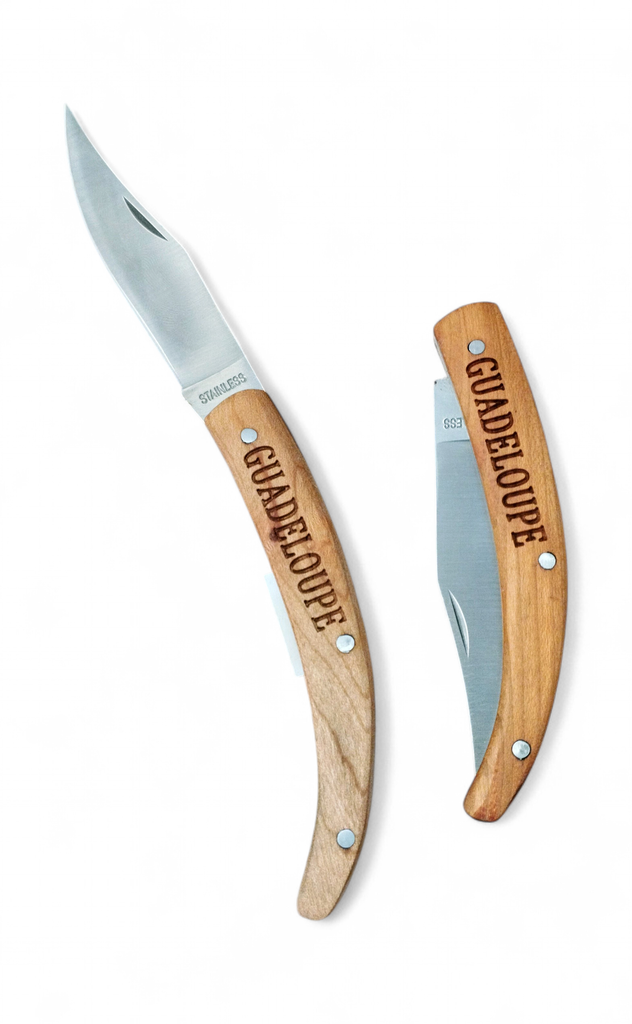 Couteau de poche fin courbé 16cm 