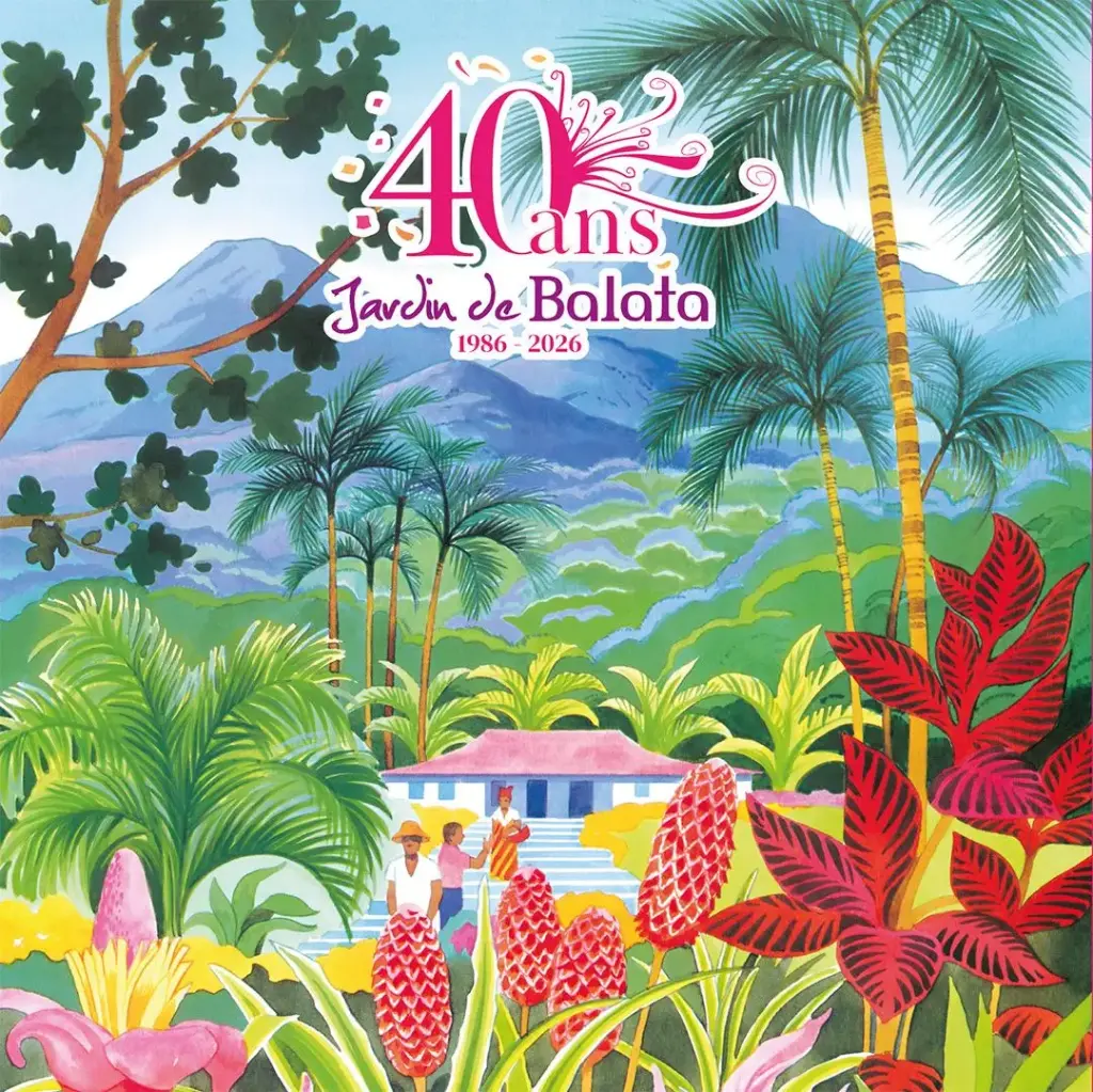 Livre Jardin de Balata 40 ans 
