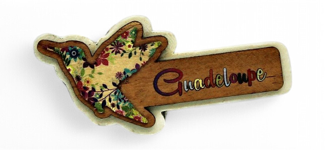 Magnet Bois Colibri Tropical