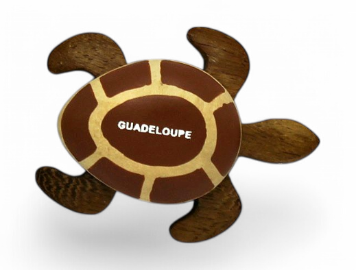 Magnet GM Tortue Guadeloupe Unite