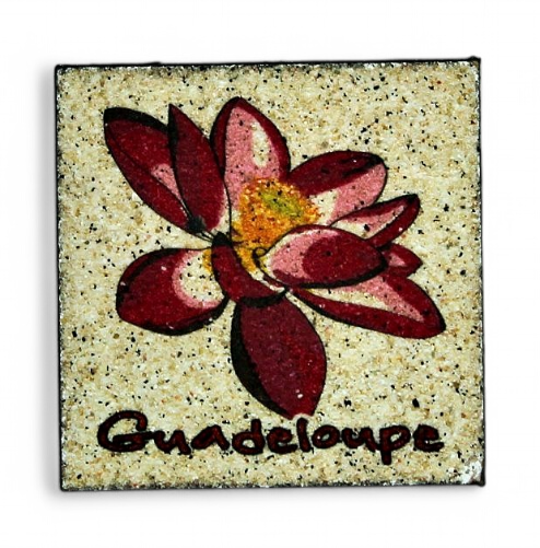 Magnet Sable Fleur Rose