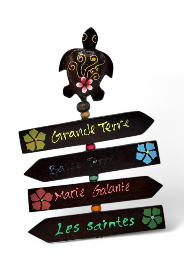 Magnet Bois Panneau Direction