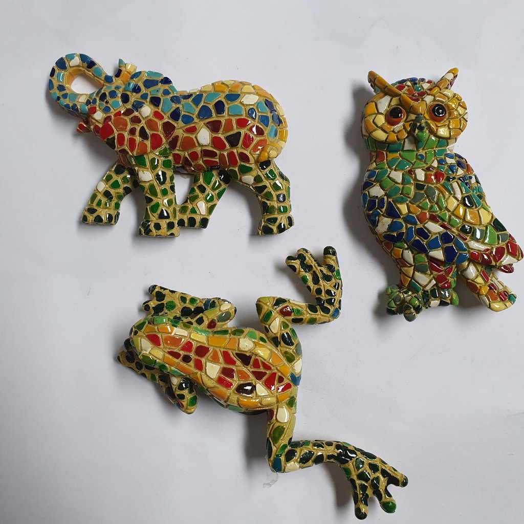Magnet Animaux Mozaique
