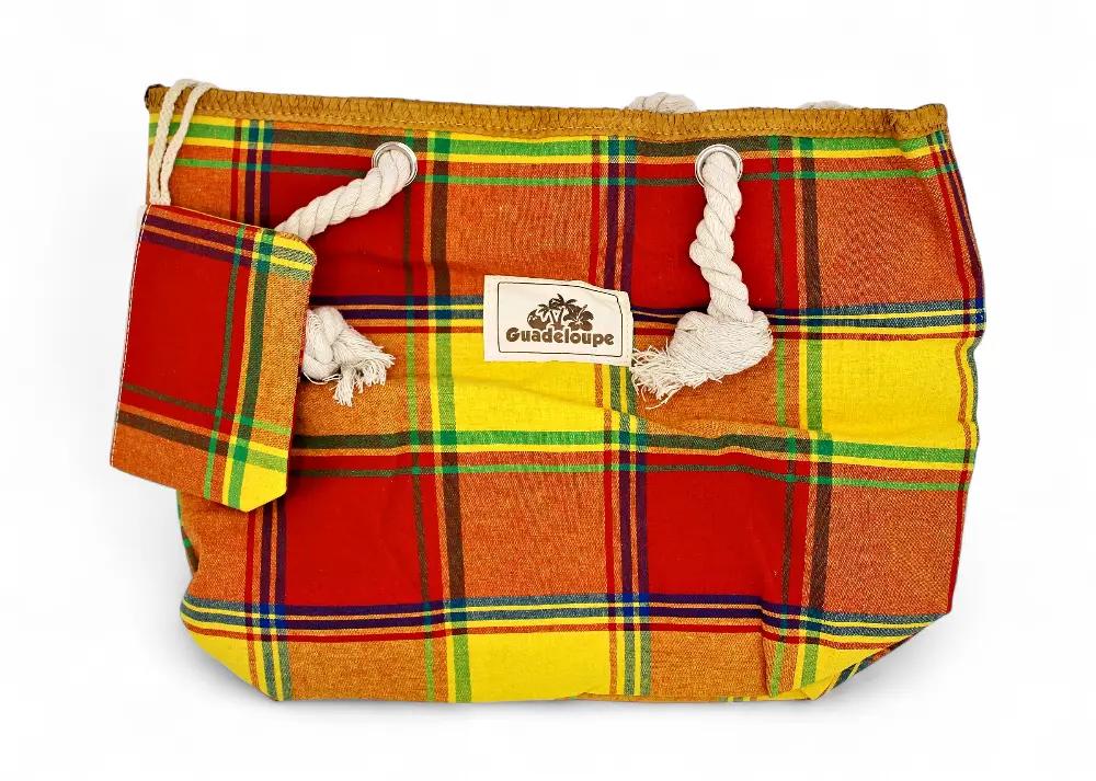 [18029] Sac Madras + Pochette