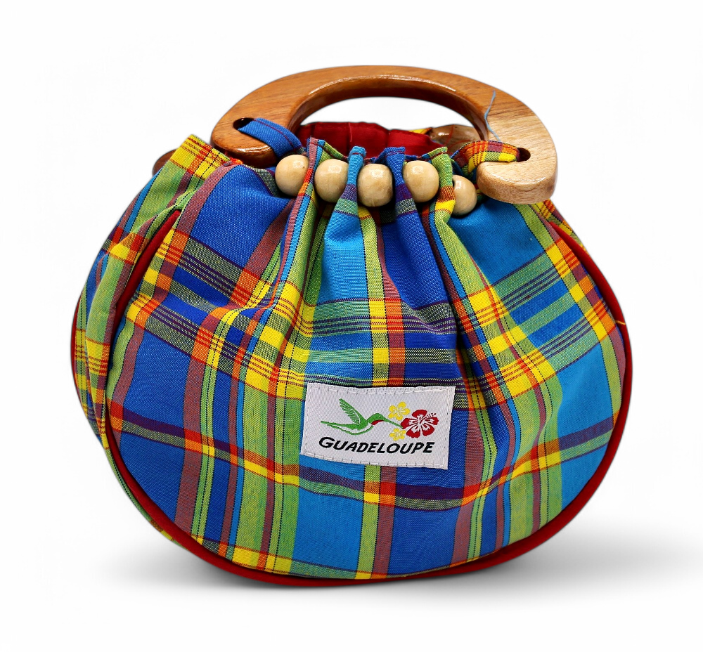 Sac Arrondi Avec Poignée En Bois