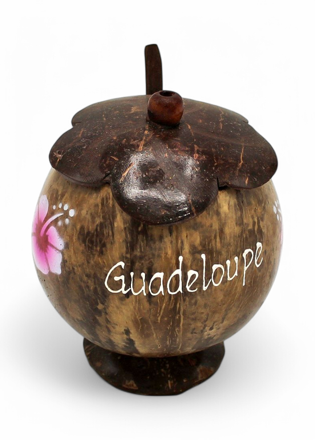 Sucrier Coco Peint Main