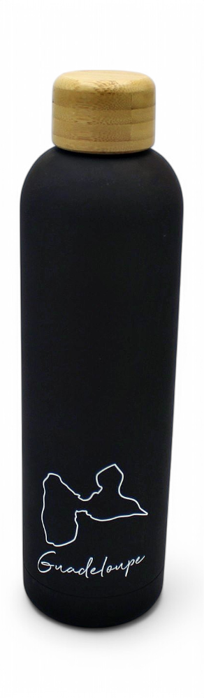 Gourde Noire Carte 1L