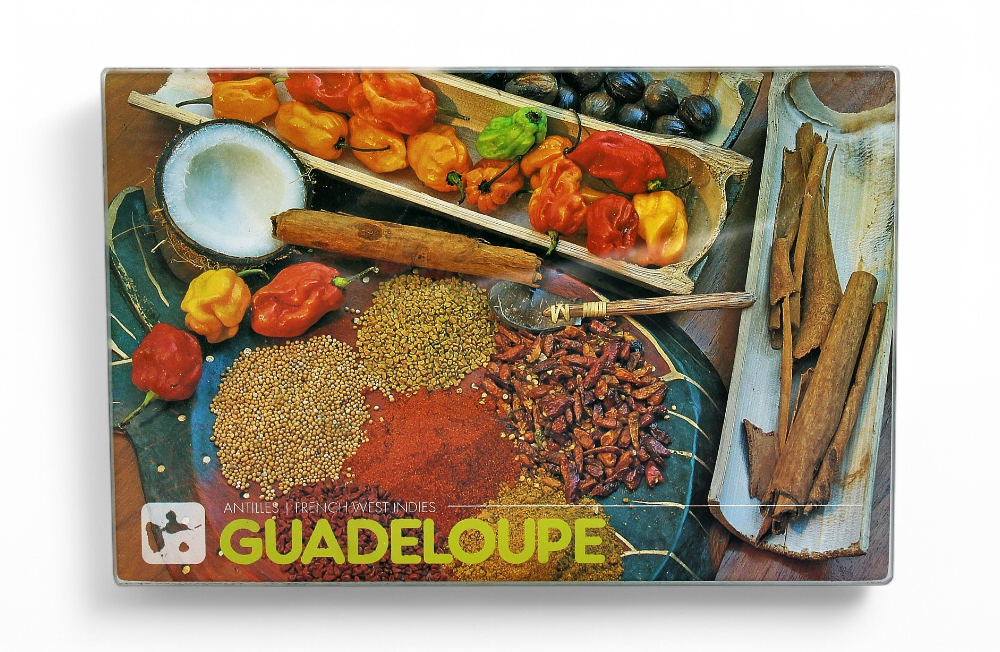 [35005] Planche à découper en verre - Epices