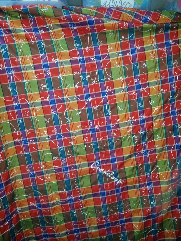 Nappe Ronde Madras Diamètre 200 Cm