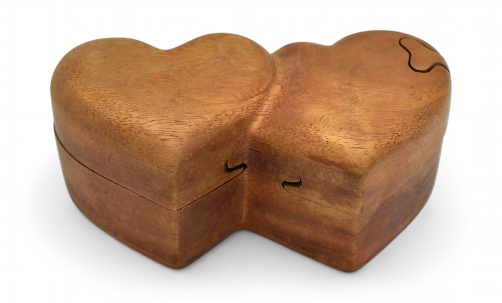 Boite Secrete Coeur Double