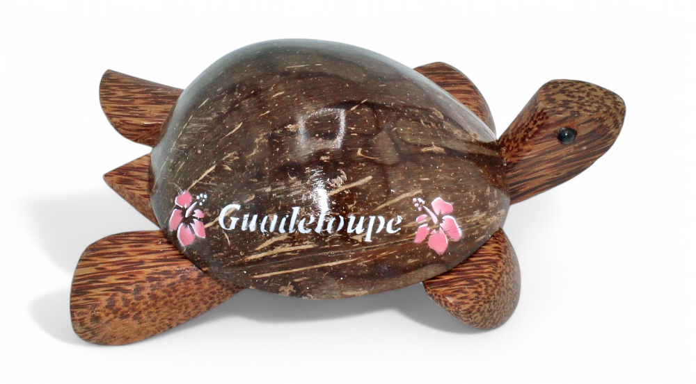 [43007] Cendrier Tortue couvercle coco Air brush
