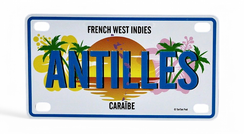 Plaque Mini Antilles
