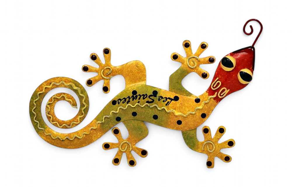 Deco Murale Lezard 20Cm