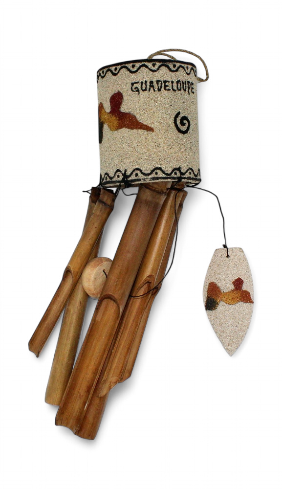 Carillon Bambou 30 cm Sable cocotier, Carte