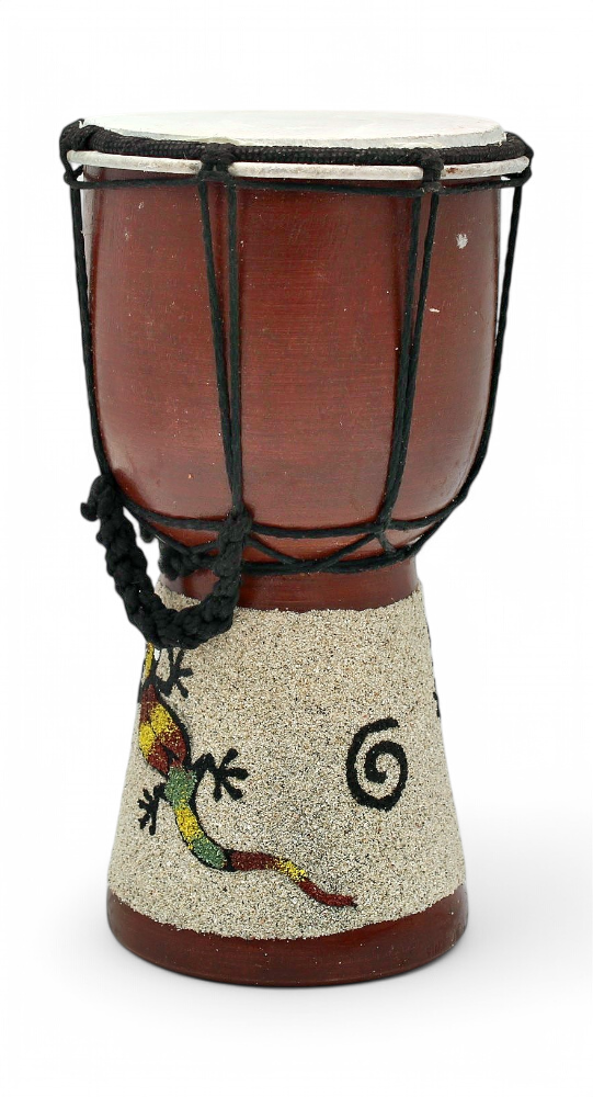 Djembé Décor Sable Mix Design 20 Cm