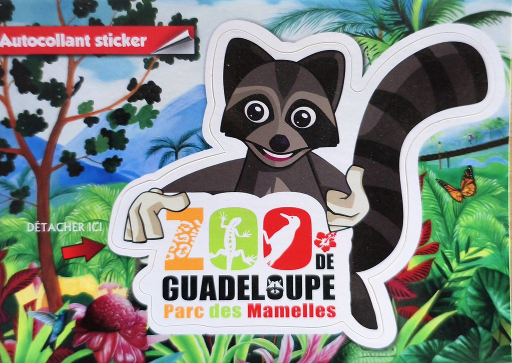 Cp 10X15 GP Sticker Mascotte PDM