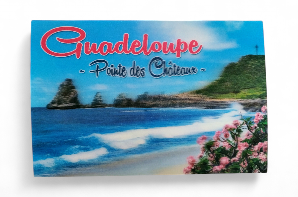 Carte postale 3D - Pointe des chateaux