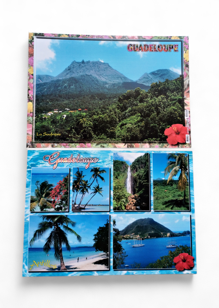 [68001] Set de Table GP Eau + 6 Photos / Soufriere STG24