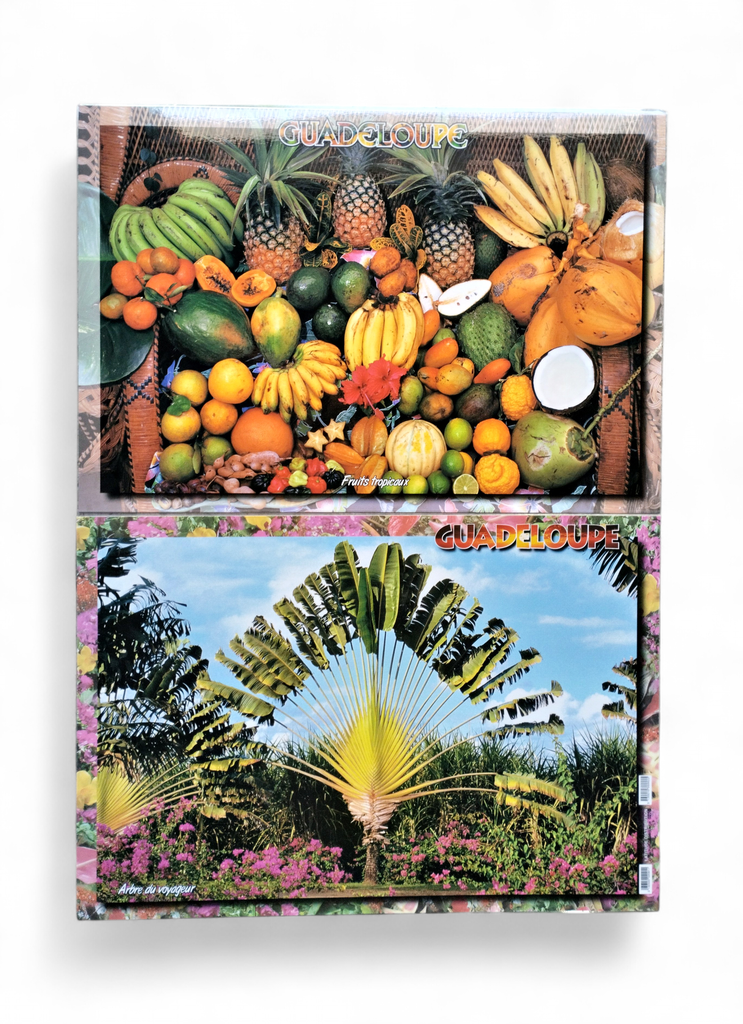 [68003] Set de Table GP Fruits / Arbre Du Voyageur STG27