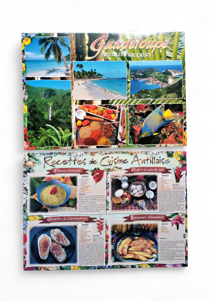 [68008] Set de Table GP Poisson + 6 Photos / Recettes STG35