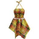 Robe enfant Pop Corn - Madras 6-10 ans Rima