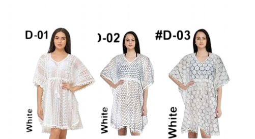 Kaftan Short Full Net