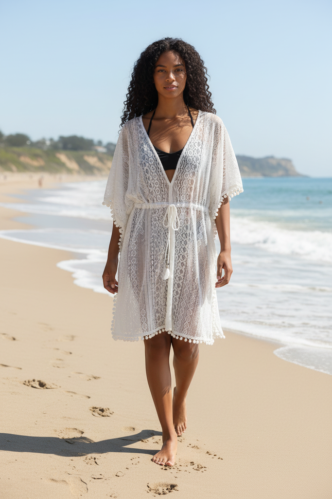 [73022] Kaftan Short Full Net