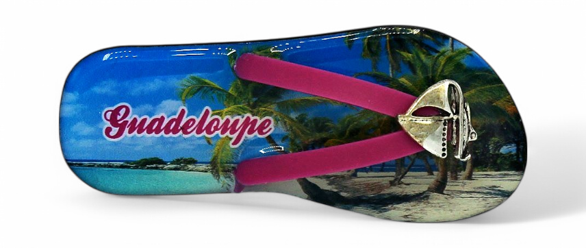 Magnet Epoxy Tong Plage Ste Anne GP