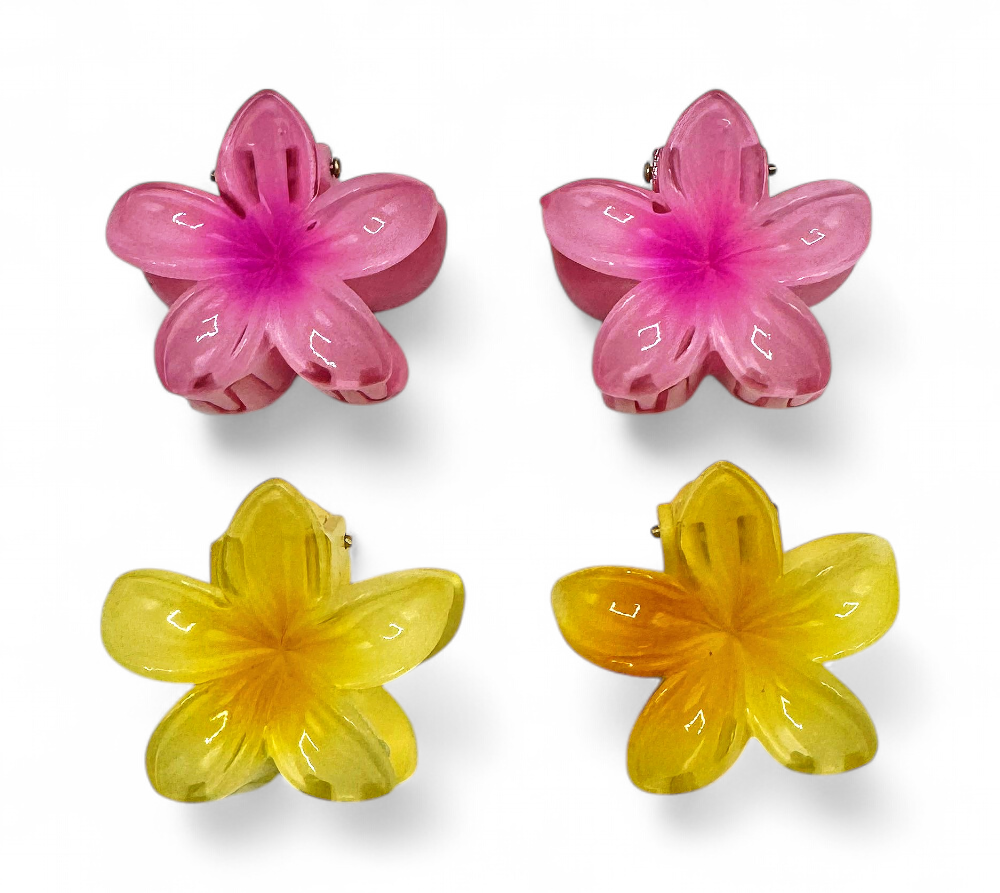 [24006] Lot de 2 Petites Pinces À Cheveux Fleur