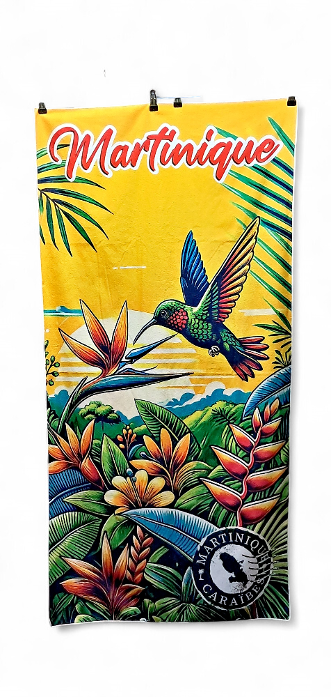 [75029] Serviette micro Fibre 250g Colibri 140x70cm