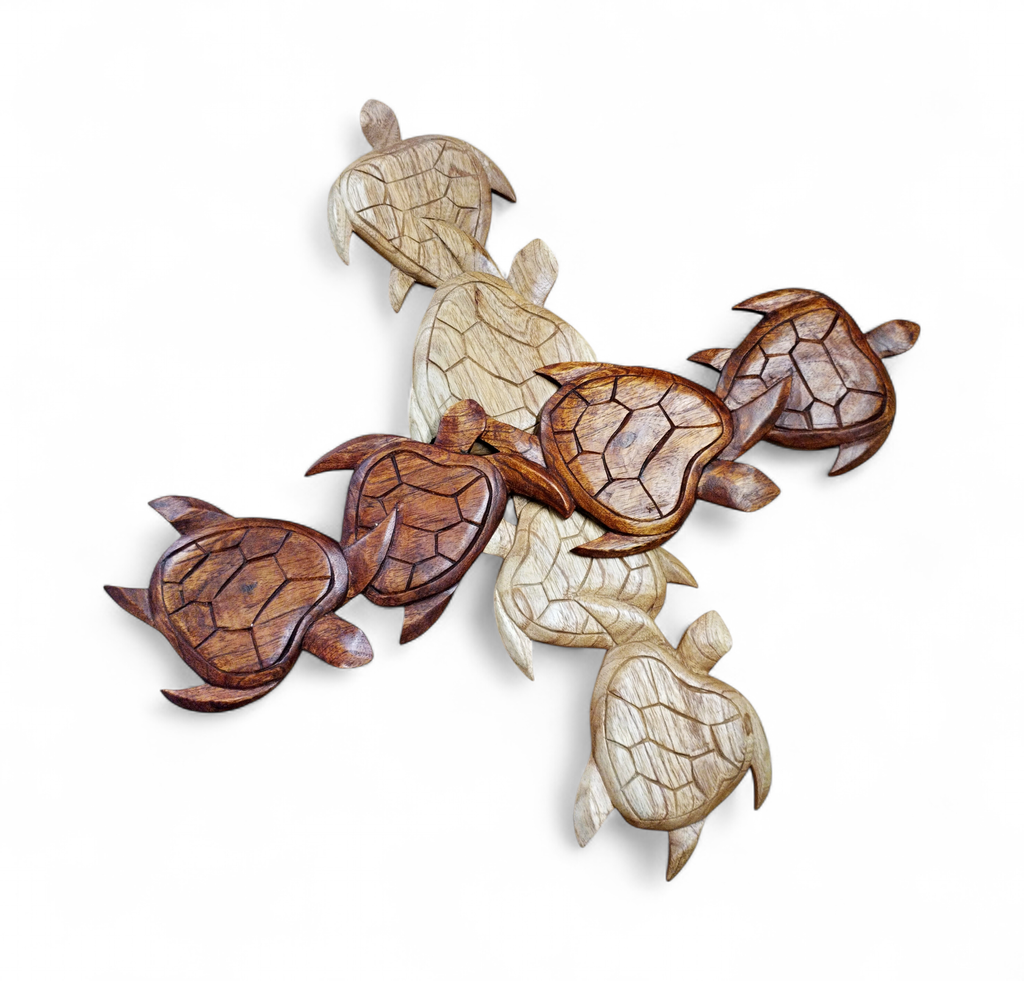 [45111] Acrroche Murale Tortue 60 cm