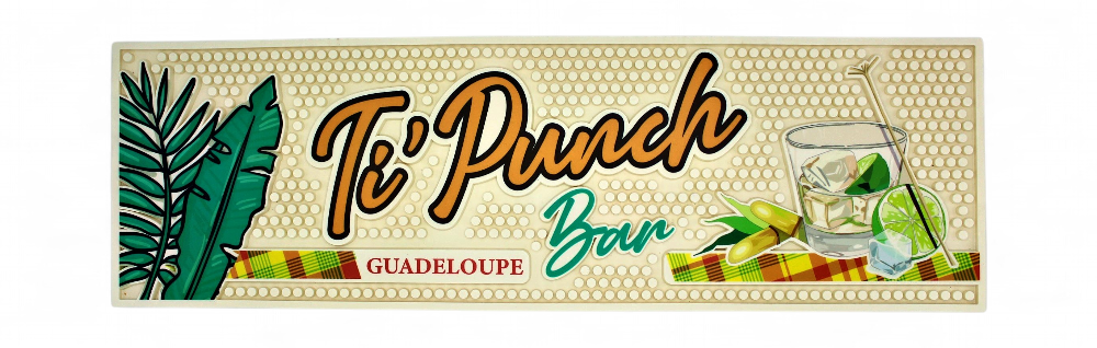 Tapis de Bar Ti-Punch Madras