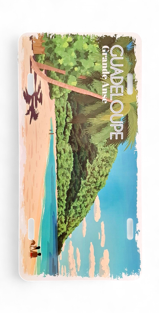 Plaque 15X30 Plage de Grande Anse GP