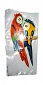 Magnet Tat Couple Perroquets