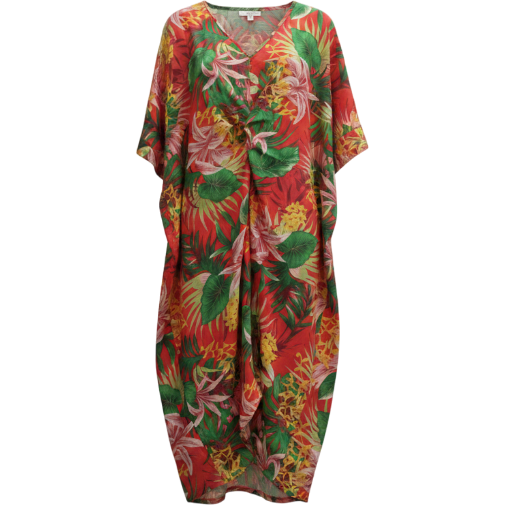 [76028] Robe AM Fleurs tropicale