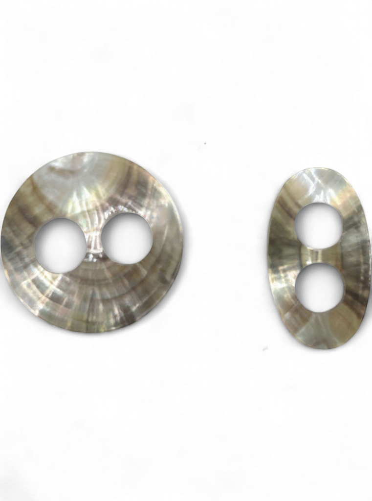 Boucle paréo coquillage forme mix 