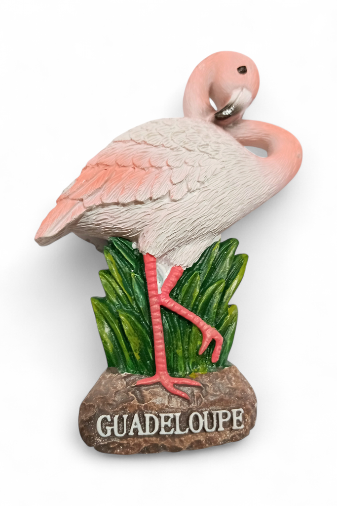 [15325] Magnet résine Flamants Rose