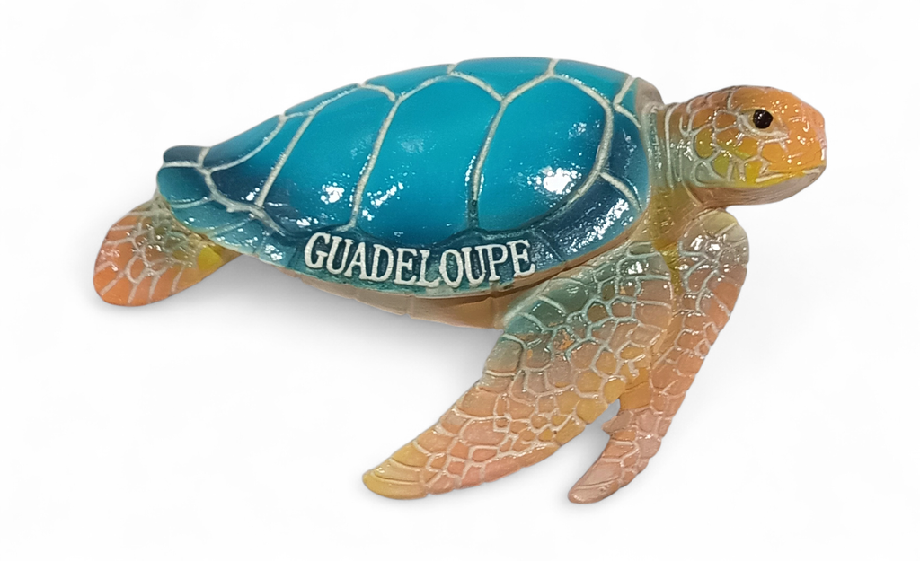 [15327] Magnet résine Tortue de profile