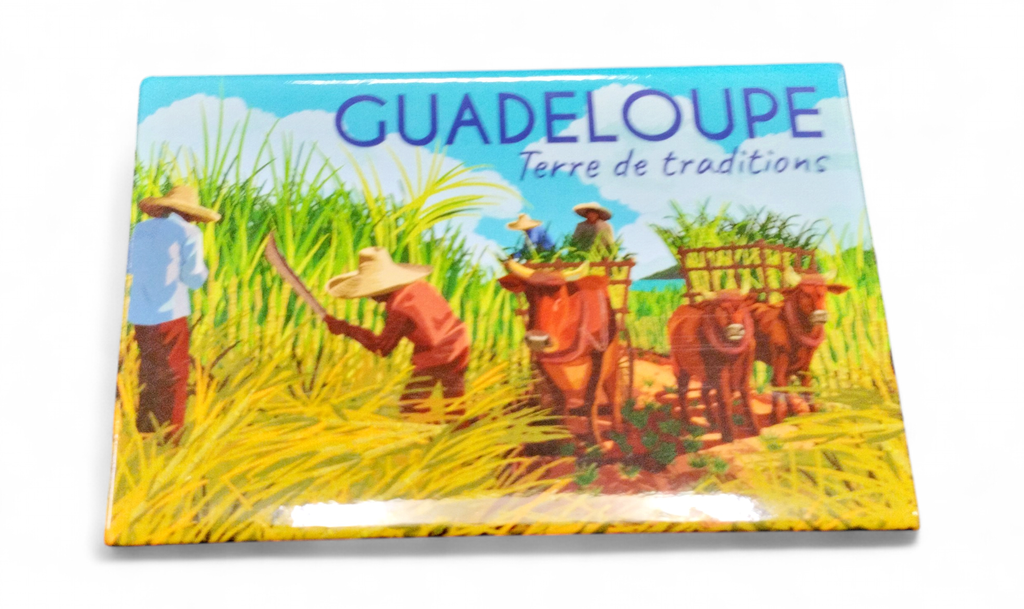 [15328] Magnet rectangle - Illustration Coupeur de canne