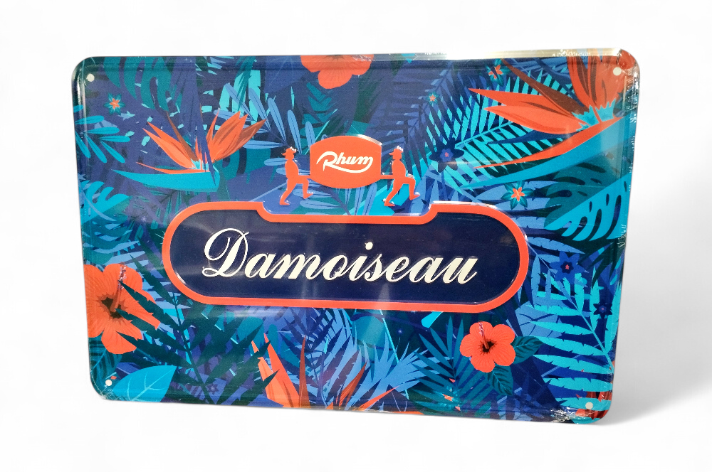 [45140] Affiche métal 20x30 Damoiseau Flower