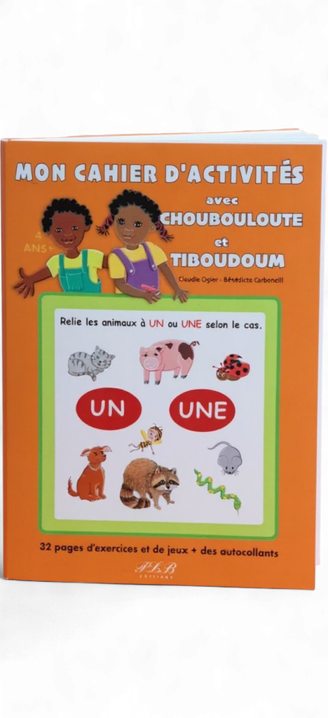 Mon cahier D'activités Choubouloute et Tiboudoum