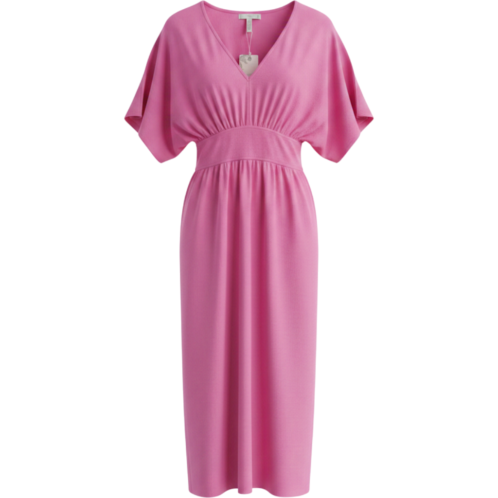 [76038] Robe longue smoke Rinkle Rima