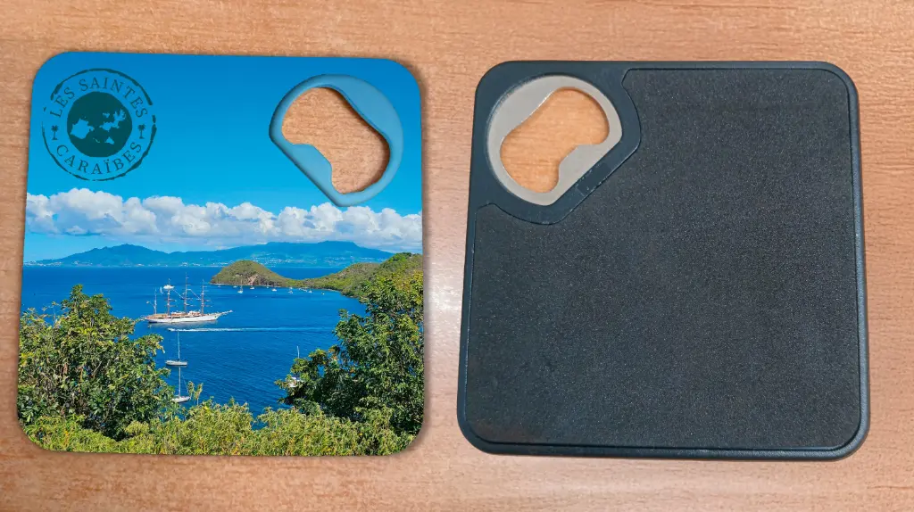 [36066] Dessous de verre décap's Les Saintes01 Pain de Sucre