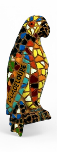 [15027] Magnet Perroquet Mosaique